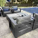 Modway Tahoe Metal Outdoor Ottoman & Reviews | Wayfair